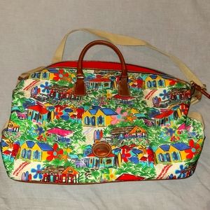 Dooney and Bourke "Sandbar" nylon duffle weekender